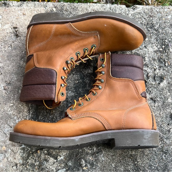Georgia Boots 9 Eye Farm and Ranch Leather Boots main image 6